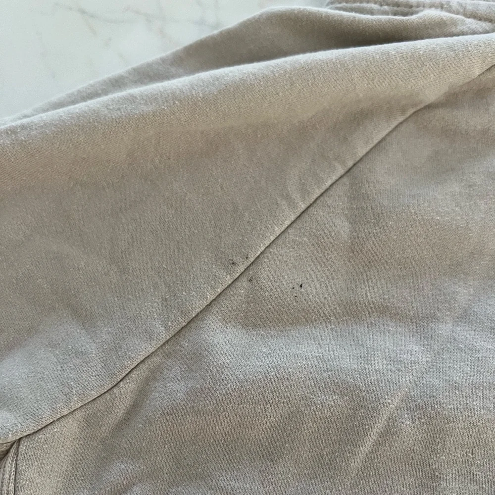 GYMSHARK BEIGE TONE CROPPED SWEATSHIRT HOODIE SIZE XS - Picture 13 of 14